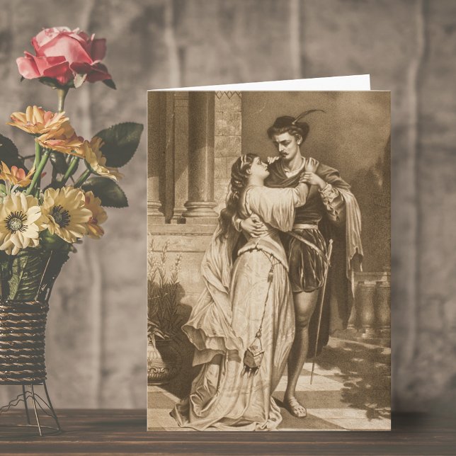 Vintage Romeo And Juliet Valentine's Day Card (Creator Uploaded)