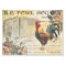 Vintage Rooster Hen House Advert Decoupage