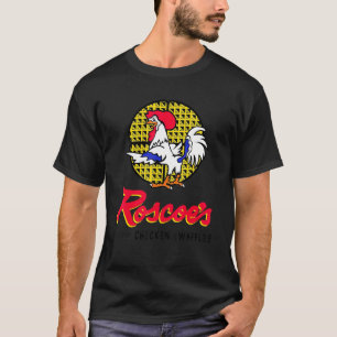Vintage Roscoe's House Arts Chicken Costume Holid T-Shirt