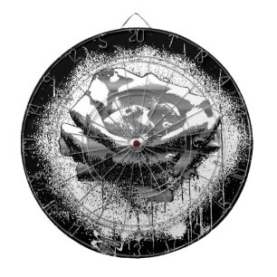 Vintage Rose 4 Dartboard