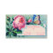 Vintage Rose and Butterfly Business Card
