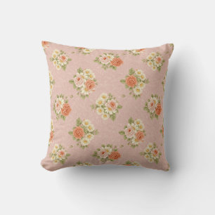 Vintage Rose and Daisy Bedding Cushion