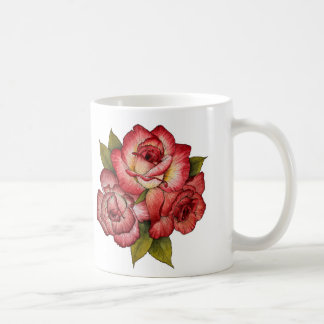 Vintage Rose Bouquet Mug