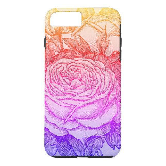 Vintage Rose Design Case-Mate iPhone Case (Back)