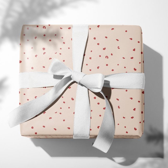 Vintage Rose Dots Wrapping Paper (Creator Uploaded)