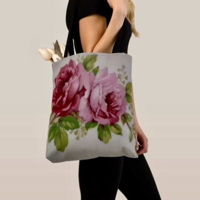 Vintage Rose Elegance  Tote Bag (Creator Uploaded)