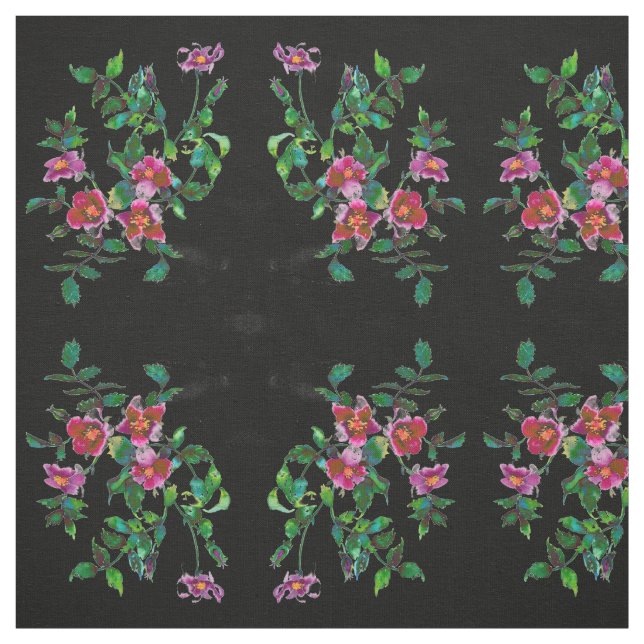 Vintage  Rose Fabric (Swatch)
