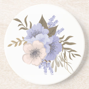 Vintage Rose Floral Art Retro Botanical Flowers Coaster