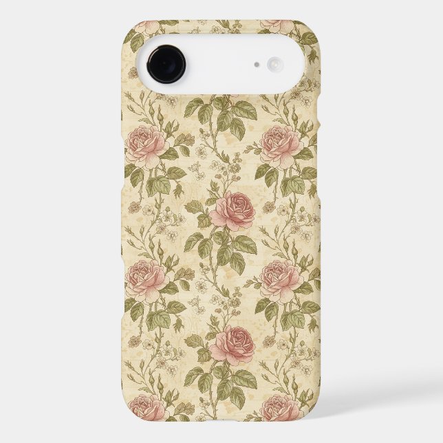 Vintage Rose Floral Pattern (Back)