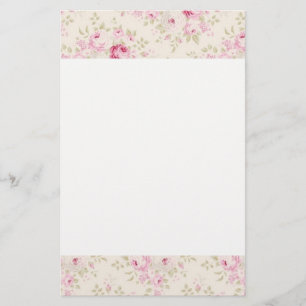 Vintage Rose Garden Stationery