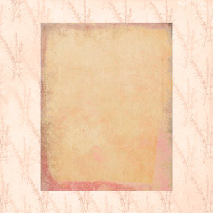 Vintage Rose Gold Scrapbook Paper