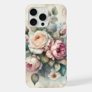 Vintage Rose iPhone 15 Pro Max Case