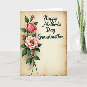 Vintage Rose Mother Card