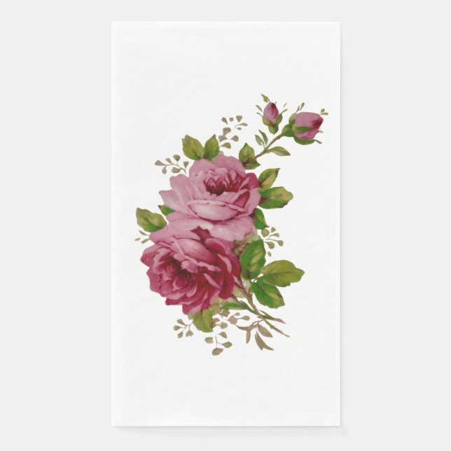 Vintage Rose  Napkin (Front)