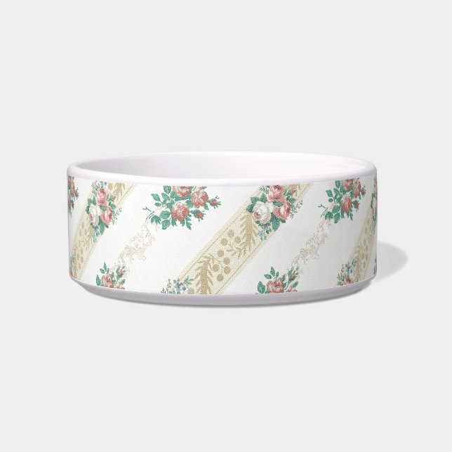 Vintage Rose Pattern - Bowl (Front)