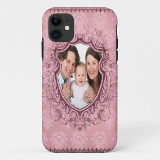 vintage rose personalised photo iphone 5 case