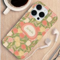 Vintage Rose Personalized Phone Case 