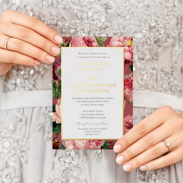 Vintage Rose pink blush classic Wedding (Creator Uploaded)