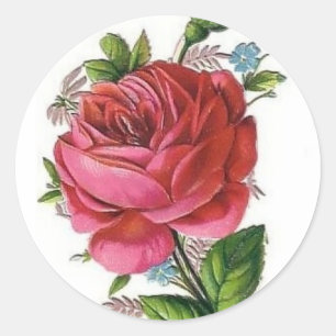 Vintage Rose sticker