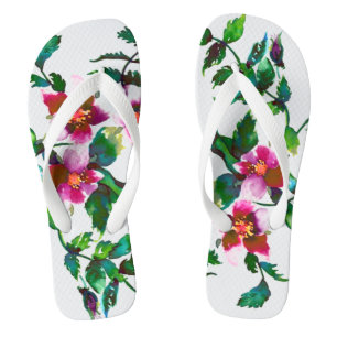 Vintage Rose Thongs