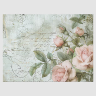 Vintage Rose Tissue Paper