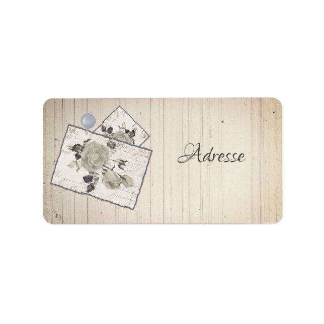 Vintage Rosen  Label (Front)