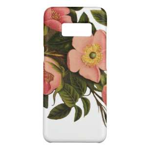 Vintage Roses Beautiful Pink Botanical Case-Mate Samsung Galaxy S8 Case