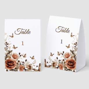 Vintage Roses & Butterflies Wedding