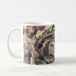 Vintage roses coffee mug