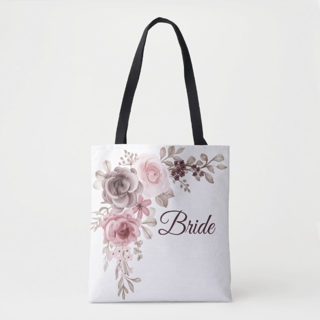 Vintage Roses & Flowers  Tote Bag (Front)