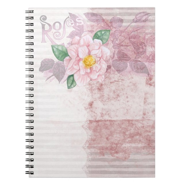 Vintage Roses Notebook (Front)