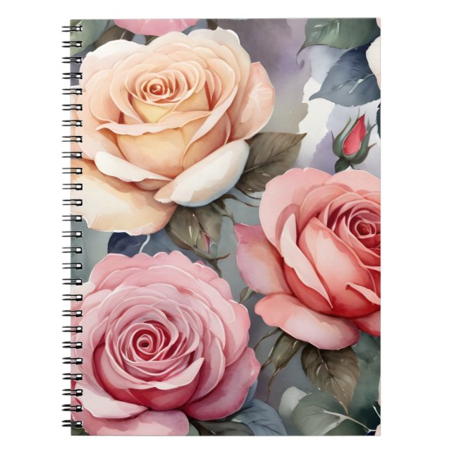 Vintage roses notebook (Front)