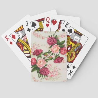 Vintage Roses Playing Cards