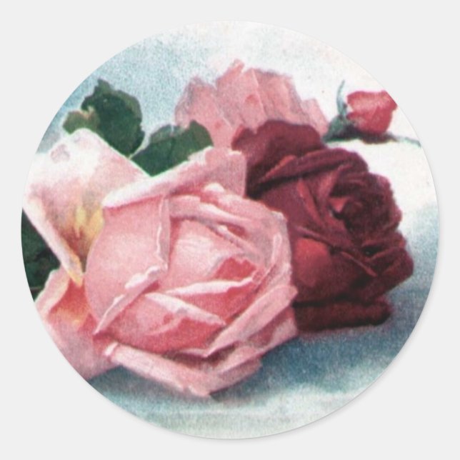Vintage Roses sticker (Front)