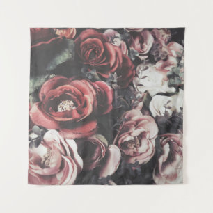 Vintage rosesrose, background, bouquet, flower, de tapestry