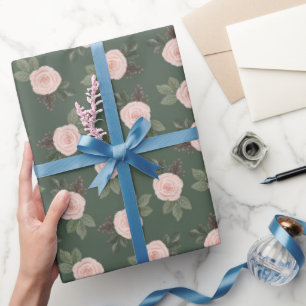 Vintage Rosewood Wrapping Paper