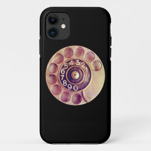 Vintage rotary phone iPhone 11 case