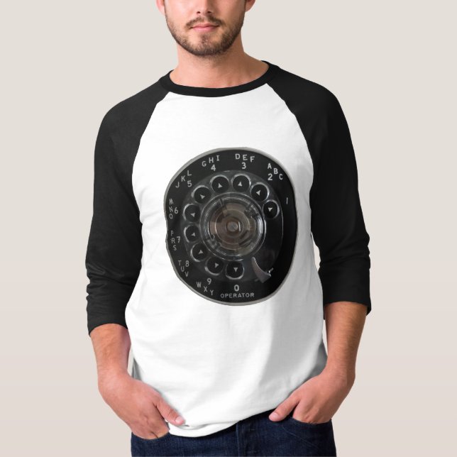 Vintage Rotary Phone T-Shirt (Front)