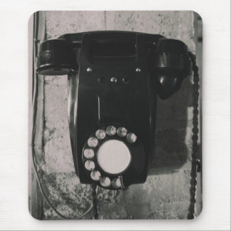 Vintage Rotary Telephone photographic print. Mouse Pad