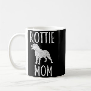 Vintage Rottweiler Mum Gift Rott Dog Owner Rottie Coffee Mug