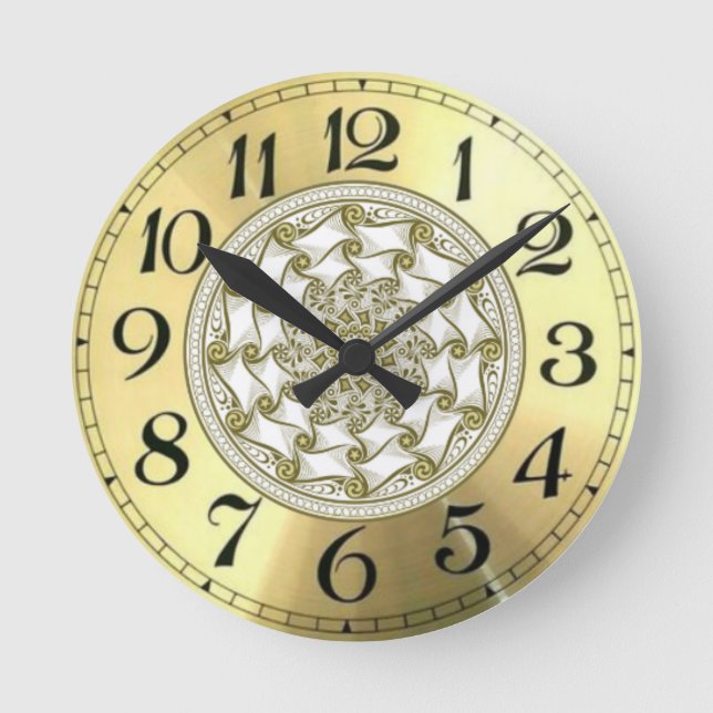 Vintage Round Clock (Front)