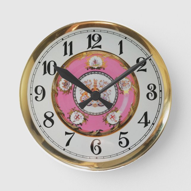 Vintage Round Clock (Front)
