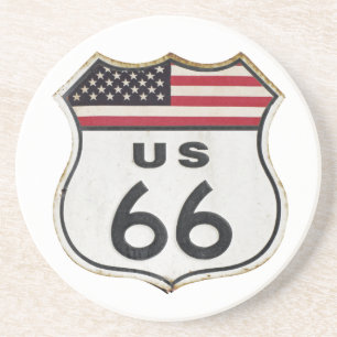 Vintage Route 66 Coaster