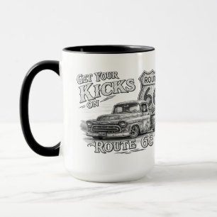 Vintage Route 66 Coffee Mug