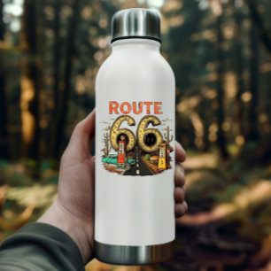 Vintage Route 66 Sticker   Route 66 Vinyl Decal