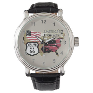 Vintage Route 66 Time Watch
