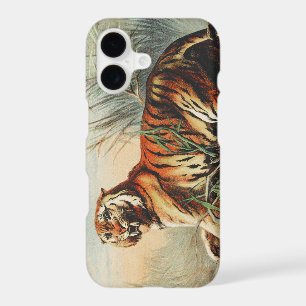 Vintage Royal Bengal Tiger Naturalist Art Print