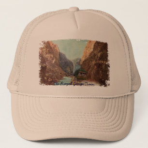 Vintage Royal Gorge Train Hat