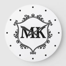 Vintage royal shield personalised name monogram 