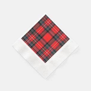 Vintage royal tartan napkin